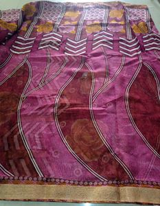 Vibrant Floral Saree
