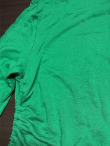 backless green top