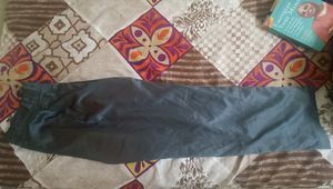 Grey satin pant worn once