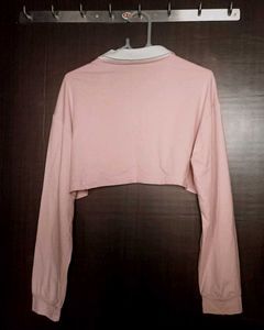 Strawberry Polo Crop Top