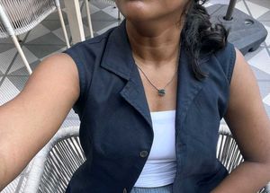 Sleeveless Blazer - school coat