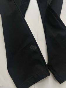 Black Straight Leg Pants