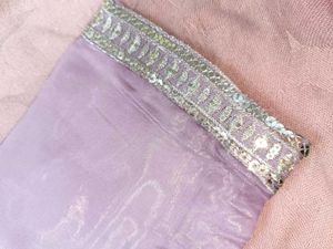 Elegant Embellished Lavender Lehenga Choli