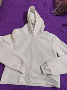 Cute White Hoodie