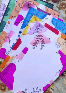 Handmade Art Pages, decoration pages