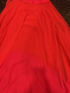 Red Pink Skirt 5 Meter Flair
