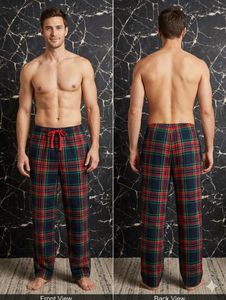 Men's Plaid Pajama Pants