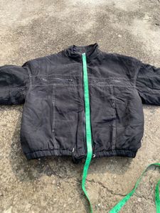 Vintage Black Padded Jacket