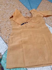 Haldi Gotta Patti Work Kurti