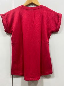 Women’s Red Printed T-shirt