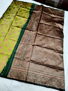 South Silk Saree With Blouse Piece