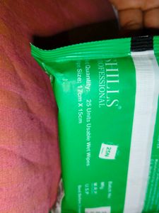 SHILLS Mint Fresh Refreshing Wet Wipes