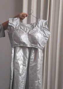 Stunning Silver Blouse