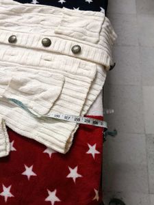 Cozy White Knit Cardigan