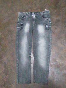 Stylish Men's Washed Jeans