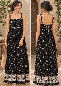 (NEW) Beautiful bohemian print westside dress