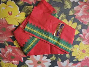 Red Pure Cotton Gamchhas