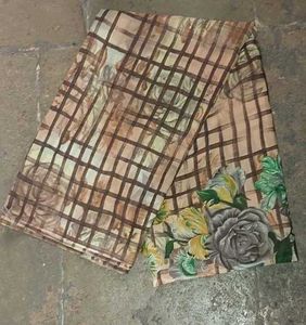 Elegant Floral Printed Saree