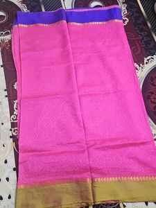 Pink & Purple Saree