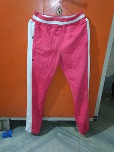 Pink &amp; White Tracksuit Set