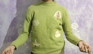 Cute Green Winter Sweater