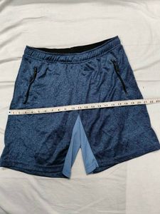 Men's Blue Athletic Shorts