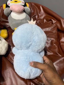 Cute Blue Penguin Plush Toy