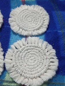 Macrame Coasters (Set of 6)
