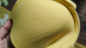 Yellow Padded Bra