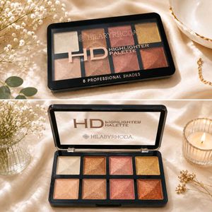 HD Highlighter Palette - 8 Professional Shades