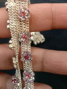Women Anklets Or Earing Combo