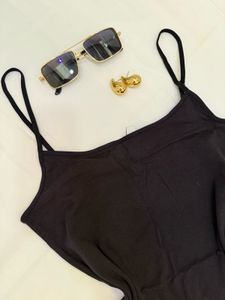 H&amp;M Combo Of 2 Spaghetti Tops (black &amp; White)