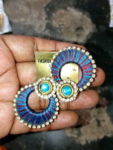 Bohemian Silk Thread Earrings
