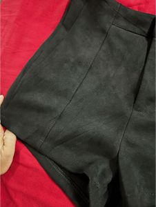 High Waisted Black Shorts