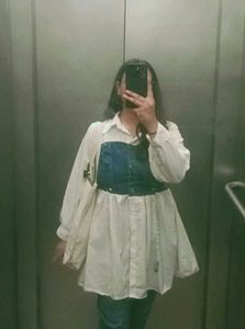 Korean Denim Top