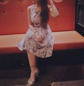 Stunning Floral Print Sleeveless Dress