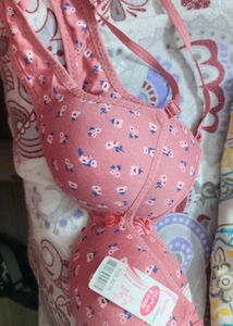 Floral Print Bra