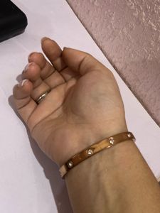 Cartier love bracelet dupe Elegant Rose Gold