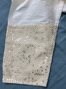 Embellished Cream Palazzo
