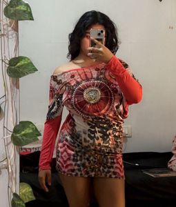 Unique one shoulder Mini Dress