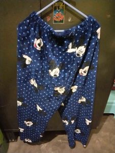 Cozy Mickey Mouse Print Pajama Pants