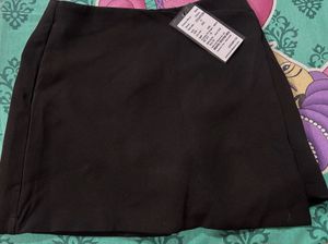 Black Mini Skort(BRAND NEW &amp; UNUSED)