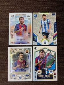 Lionel Messi Football Cards Set
