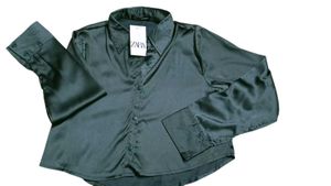 ZARA SATIN SHIRT (NEW)