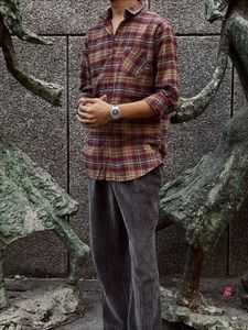Plaid Flannel Casual Shirt brand - hollister