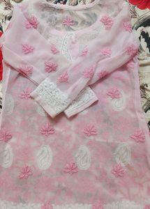 Chikankari Lucknowi Kurti 😍