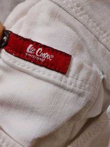 Lee Cooper White Denim Jeans