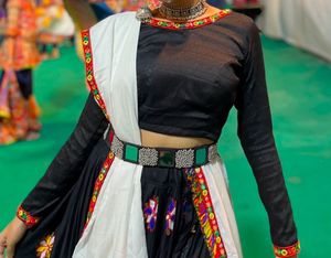 BACKLESS NAVRATRI COTTON BLOUSE