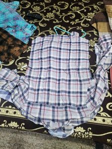 Men's Plaid Button-Down Shirt