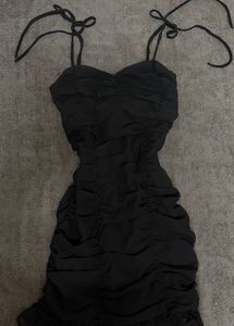 🪩🍸ruffled ruched bodycon dress